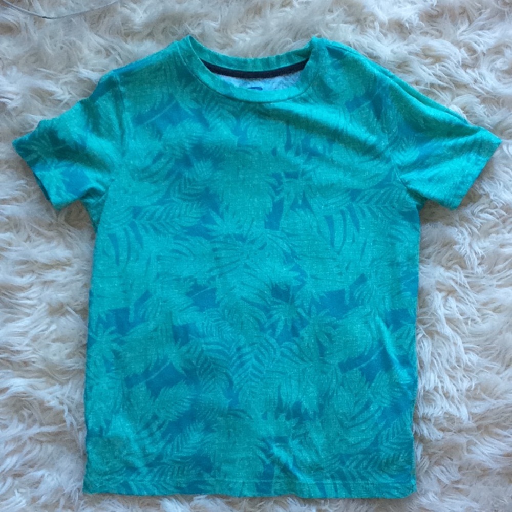 5/$25 palm print tshirt Hawaii boys size Small
